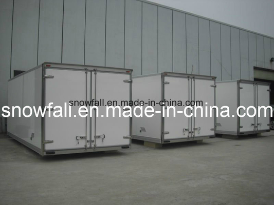 Unik Mudah Pemasangan 10ft Serat Kaca Pendinginan Truck Body Box Desain awet