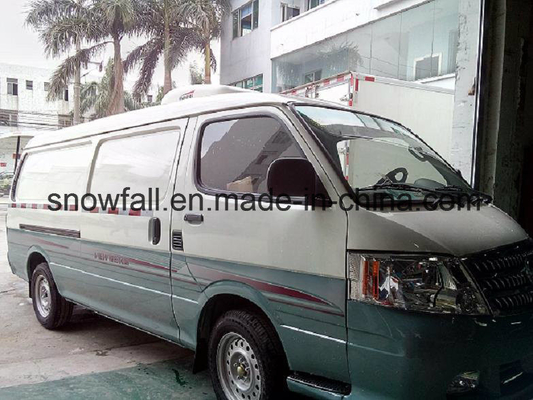 Fiberglass diperkuat Plastik Pendinginan Truck Box Freezer Truck Body Fire Retardant