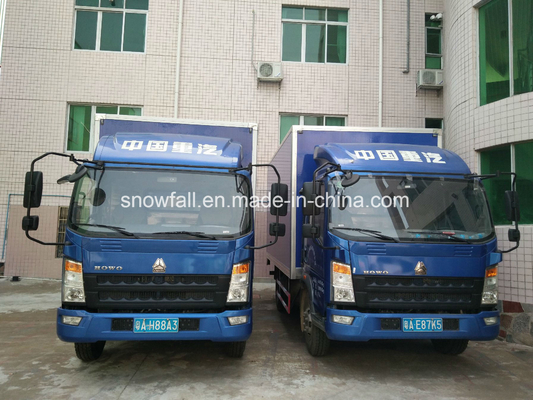 Kerangka truk FRP yang halus / Kerangka kulkas truk dengan teknologi vakum tekanan tinggi