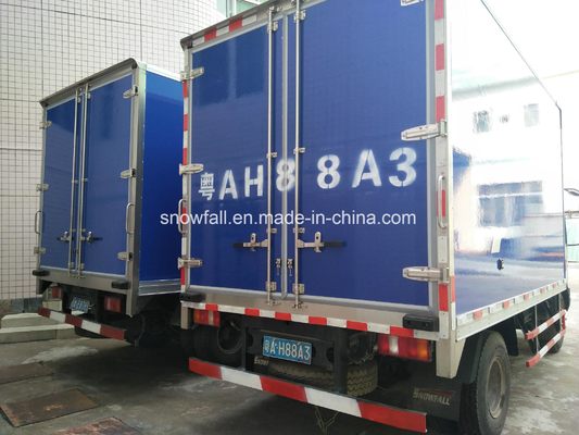 Kerangka truk FRP yang halus / Kerangka kulkas truk dengan teknologi vakum tekanan tinggi
