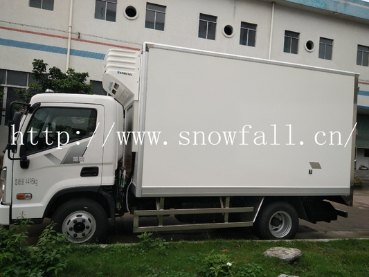 Customized Frp Meat Rail Truck Box Dengan Transmisi Manual Intensitas Tinggi