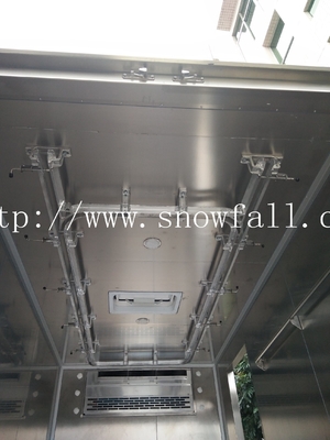 Customized Frp Meat Rail Truck Box Dengan Transmisi Manual Intensitas Tinggi