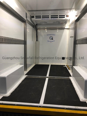 Aluminiumlegierung Ventilator Material T-400 Kühlfahrzeug Teile Kühlgerät für Lieferwagen/Fahrzeug