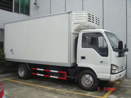 Unit pendingin terisolasi Pengangkutan truk Unit pendingin dengan kipas paduan aluminium