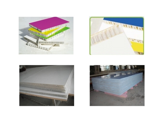 Ringan Berat Serat Kaca FRP Honeycomb Sandwich Panel Untuk Karoseri Truk Barang Kering