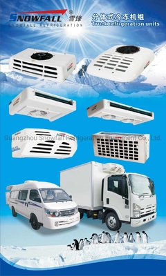 Desain kondensor eksklusif untuk sistem truk unit pendingin Biaya pemeliharaan yang lebih rendah