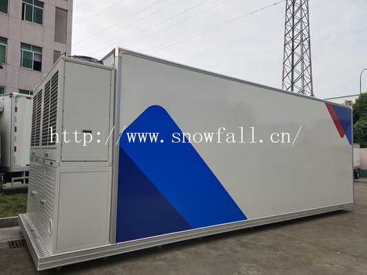 Rumah Kontainer Removable OEM FRP Mobil Rumah Shelter Isolasi Termal