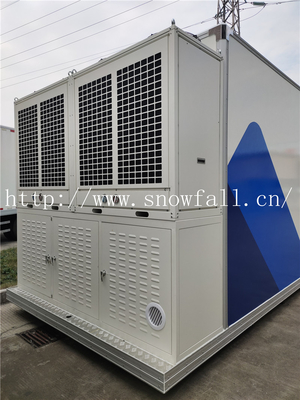 Rumah Kontainer Removable OEM FRP Mobil Rumah Shelter Isolasi Termal