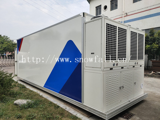 Rumah Kontainer Removable OEM FRP Mobil Rumah Shelter Isolasi Termal