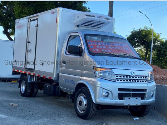 OEM 24V Truck Freezer Unit Cargo Van Refrigeration Unit Ditempatkan di atap