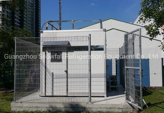 Isolasi Suara Rumah Kontainer yang Bisa Dipindahkan Rumah Prefab Customized Color Size