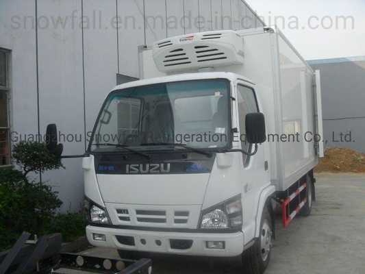 Unit pendingin transportasi rantai dingin DC12V 24V untuk pendingin van kargo