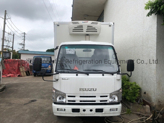Unit pendingin transportasi rantai dingin DC12V 24V untuk pendingin van kargo