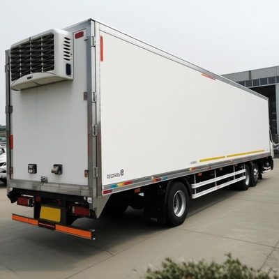 Euro 4 Refrigerated Truck Body 20T Payload Lightweight FRP