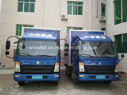 FRP Refrigerated Truck Body 150 Sets Monthly Capacity